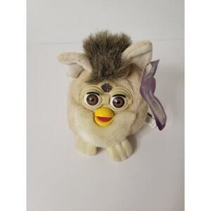 Vintage 1999 Furby Buddies Plush -‎ "Joke More" (Tan/Brown)